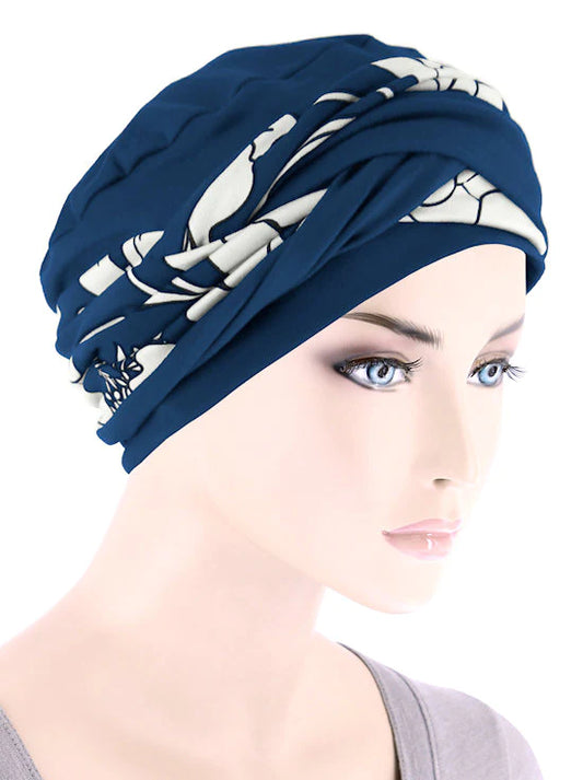 Super Soft Twisty Turban Patterned